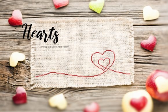 Hearts Cross Stitch Pattern Review